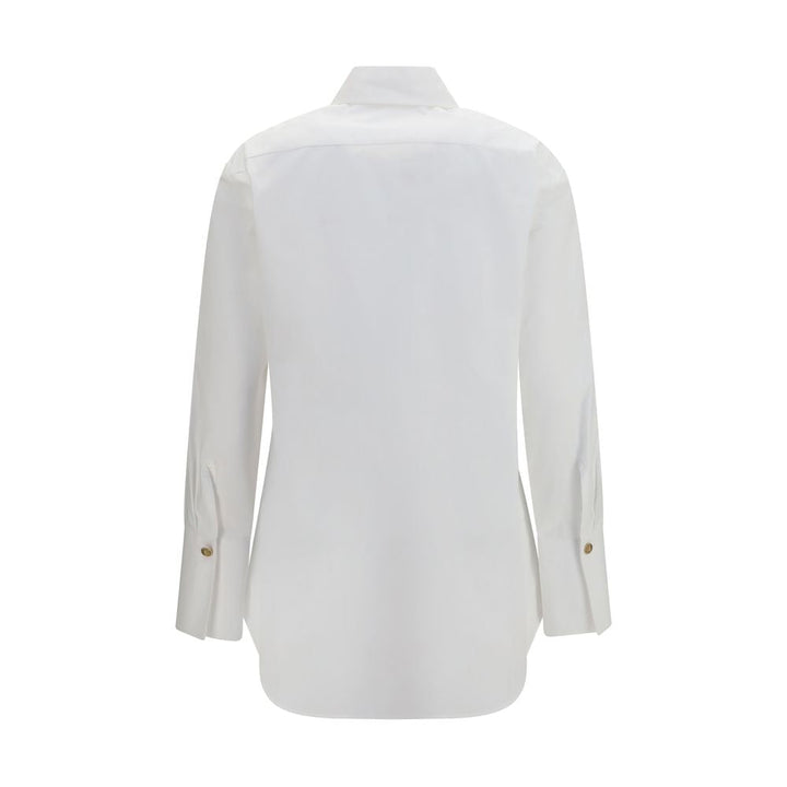 Balmain Shirts - White Cotton Dress Shirt