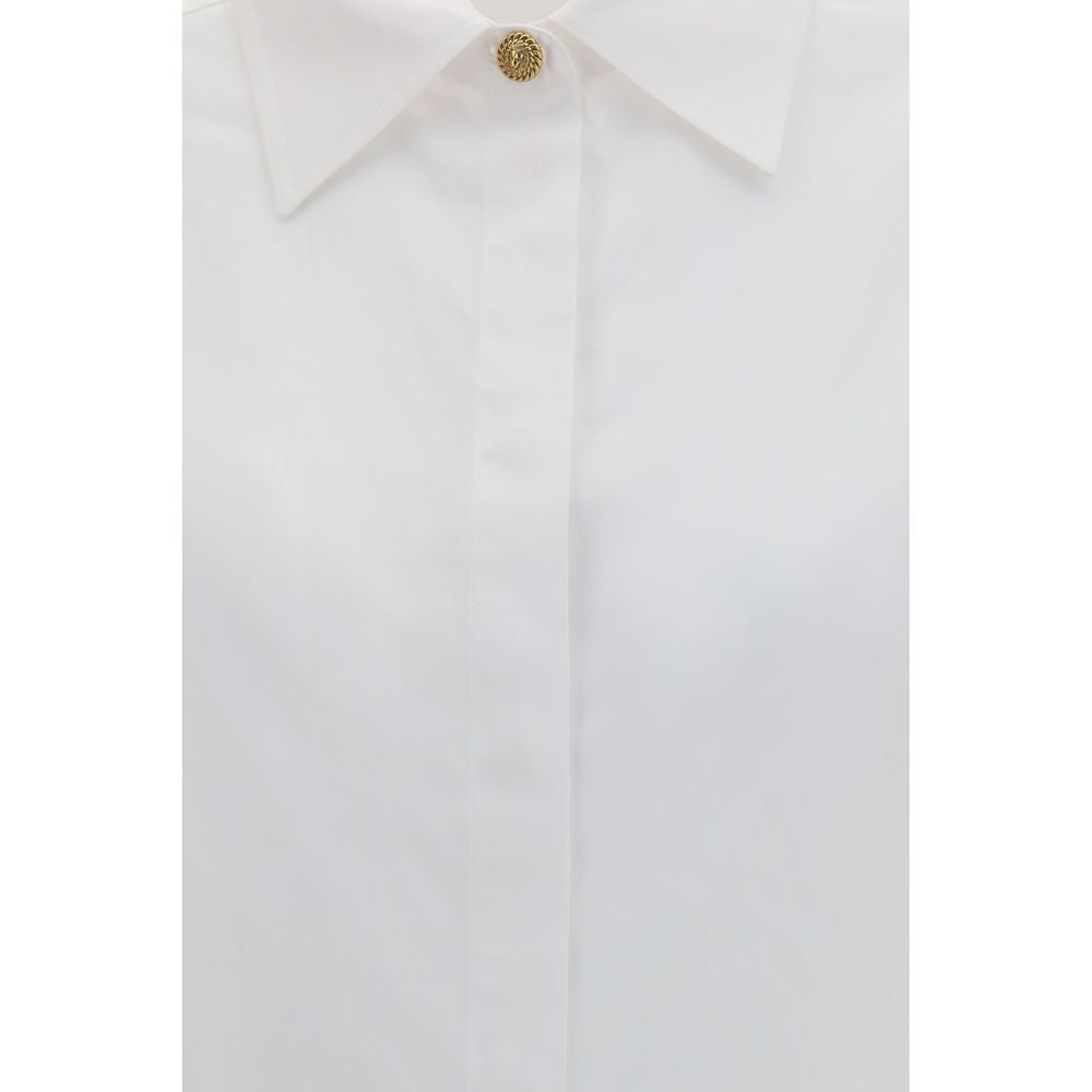Balmain Shirts - White Cotton Dress Shirt