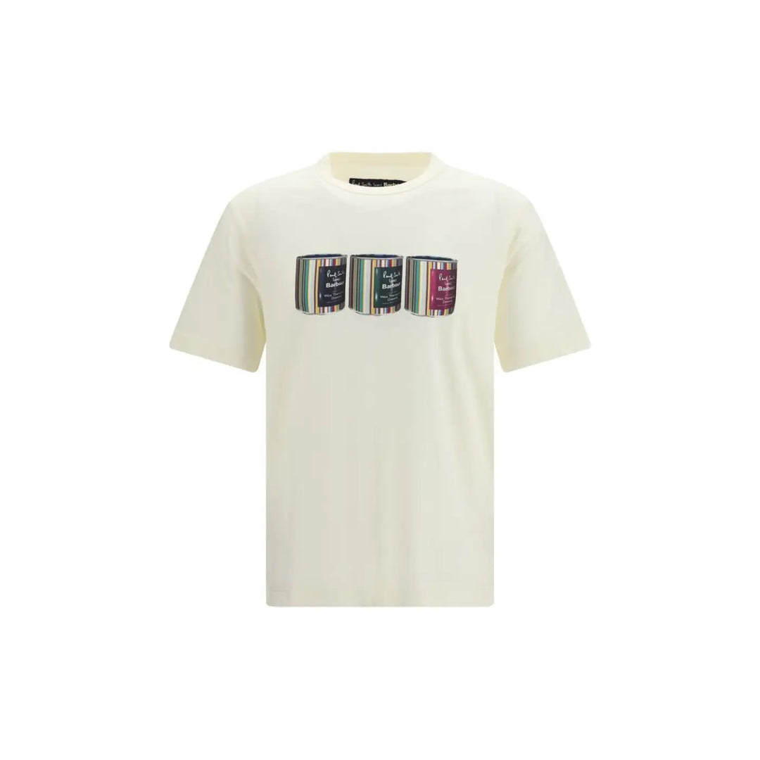 Barbour Beige Cotton T-shirt