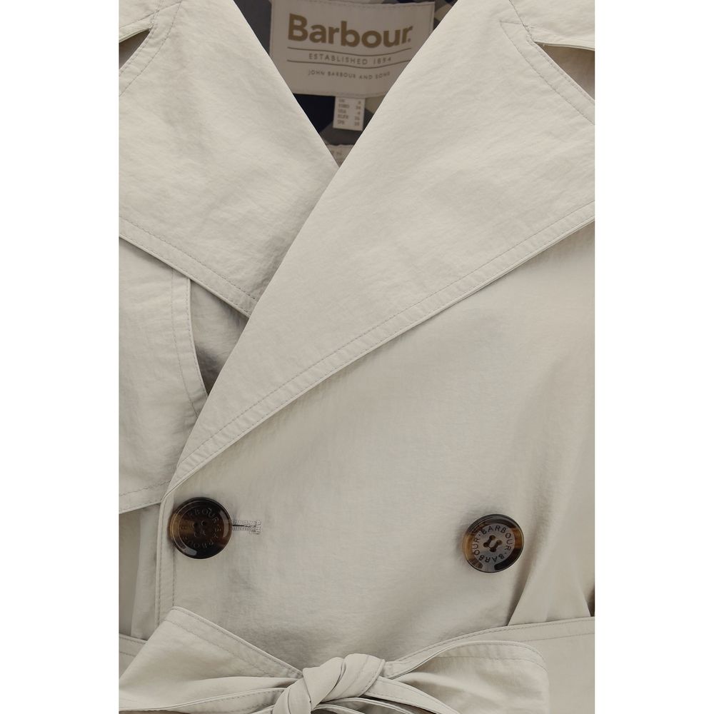 Barbour Trench Coats - Beige Polyamide Coat