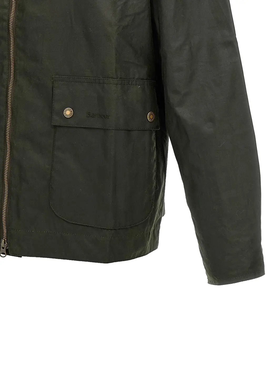 Barbour Bicolor Cotton Full-length Jacket