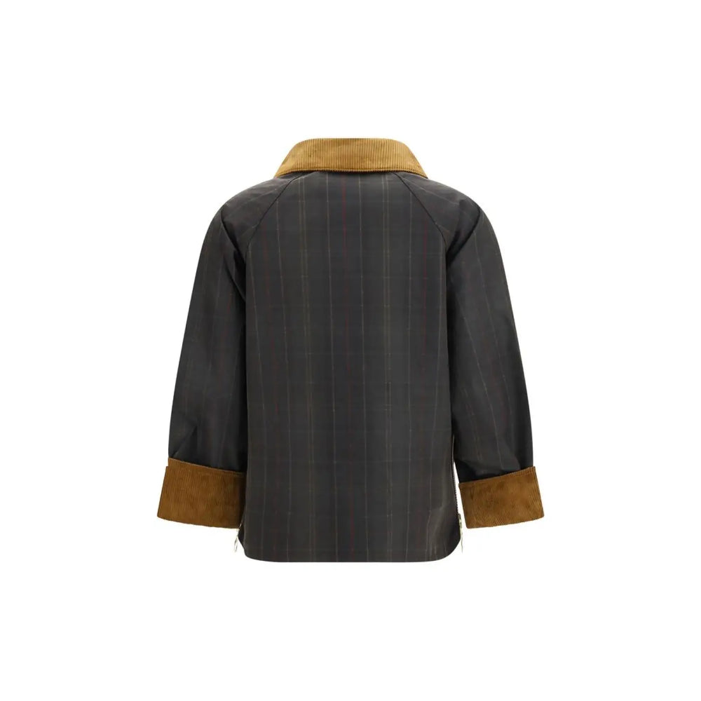 Barbour Bicolor Cotton Full-length Jacket