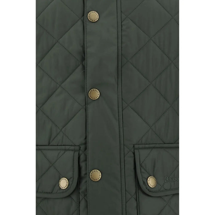 Barbour Bicolor Polyamide Sleeveless Jacket