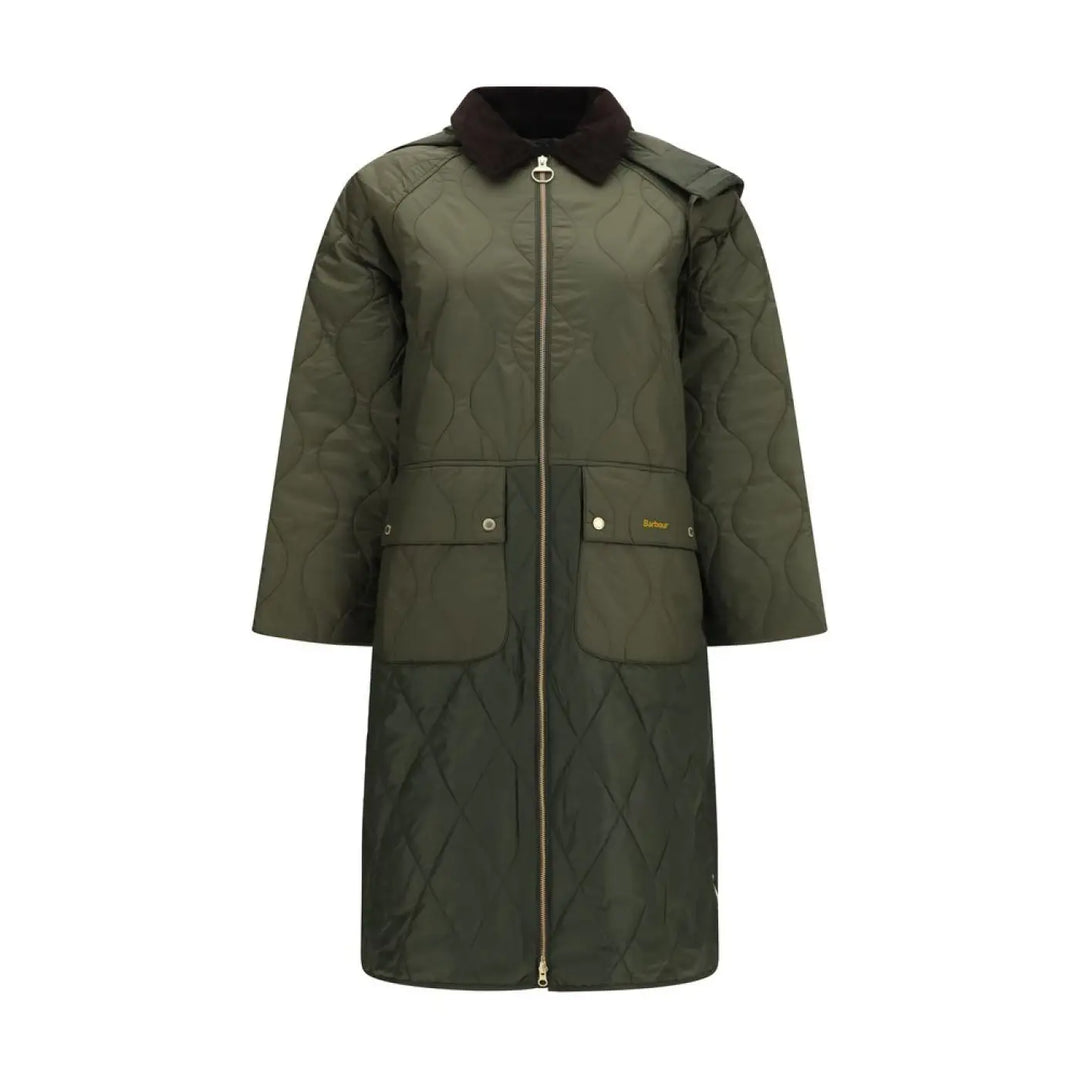 Barbour Bicolor Polyester Full-length Jacket