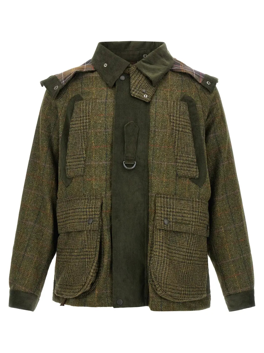 Barbour Bicolor Wool Full-length Jacket
