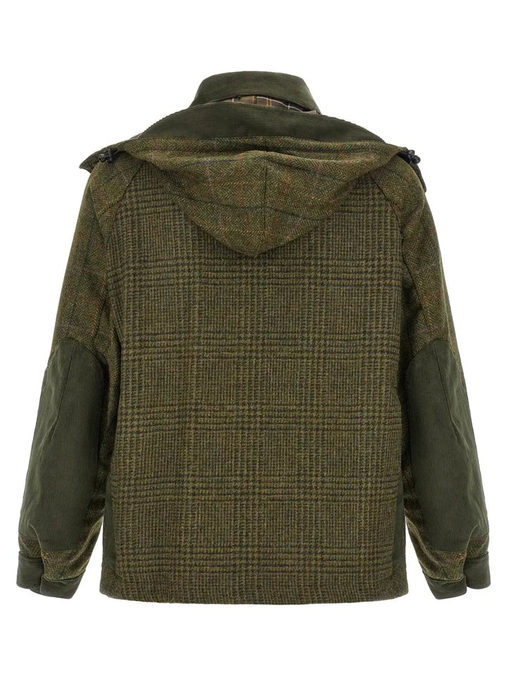 Barbour Bicolor Wool Full-length Jacket