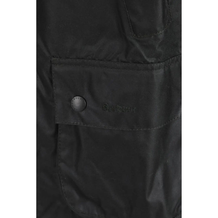 Barbour Black Cotton Full-length Jacket