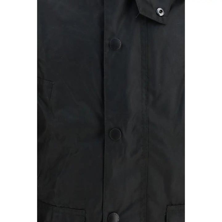 Barbour Black Cotton Full-length Jacket