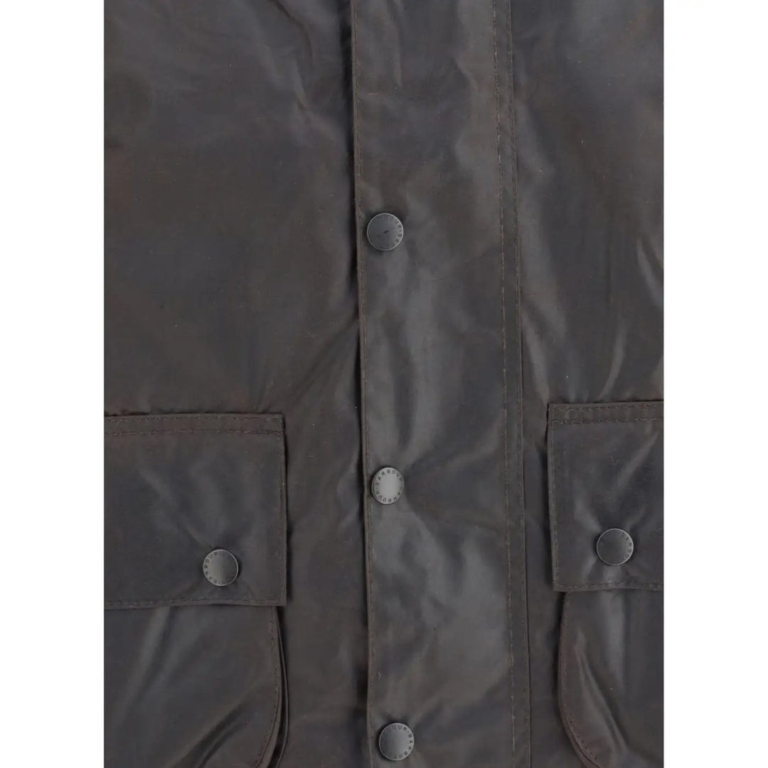 Barbour Black Cotton Full-length Jacket