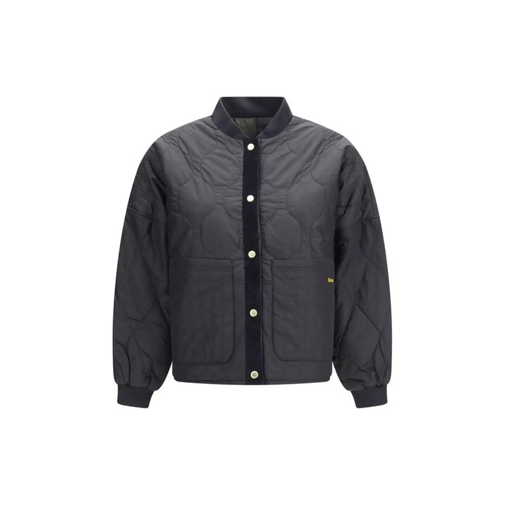 Barbour Black Polyester Bomber