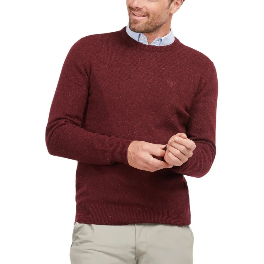 Barbour Bordeaux Wool Sweatshirt