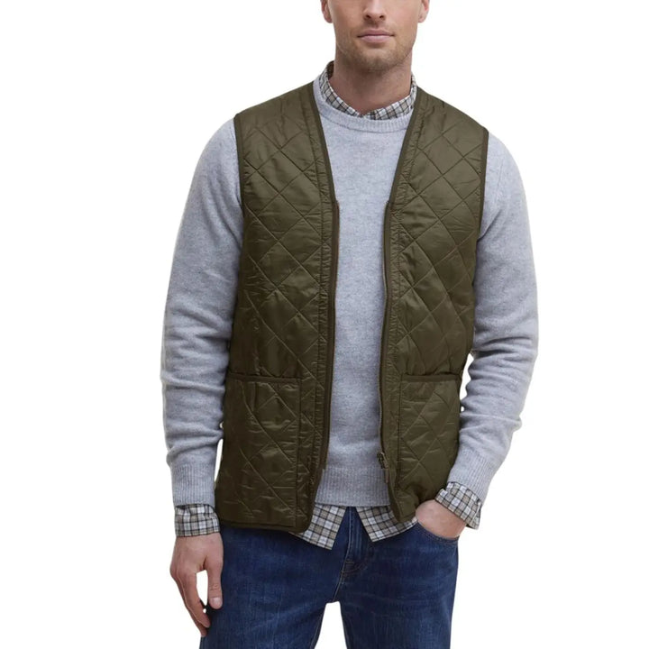 Barbour Green Polyamide Sleeveless Jacket