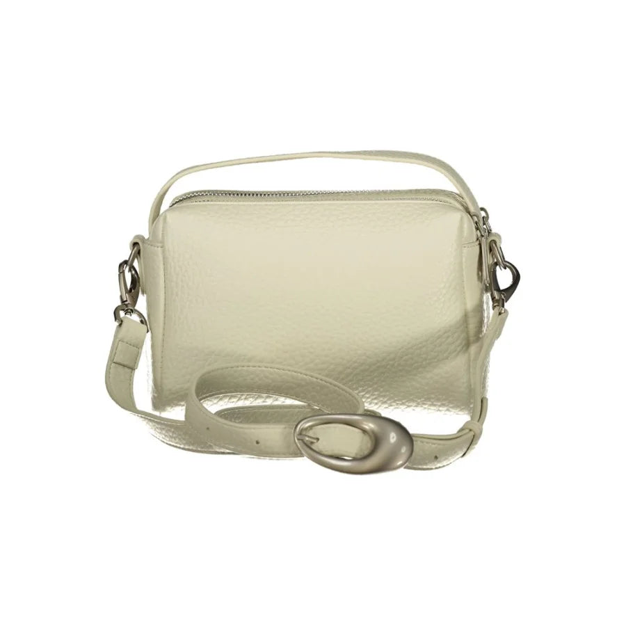 Mario Valentino Bianco Polyurethane Women Handbag