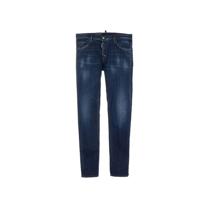 Dsquared² Blue Cotton Skinny Jeans