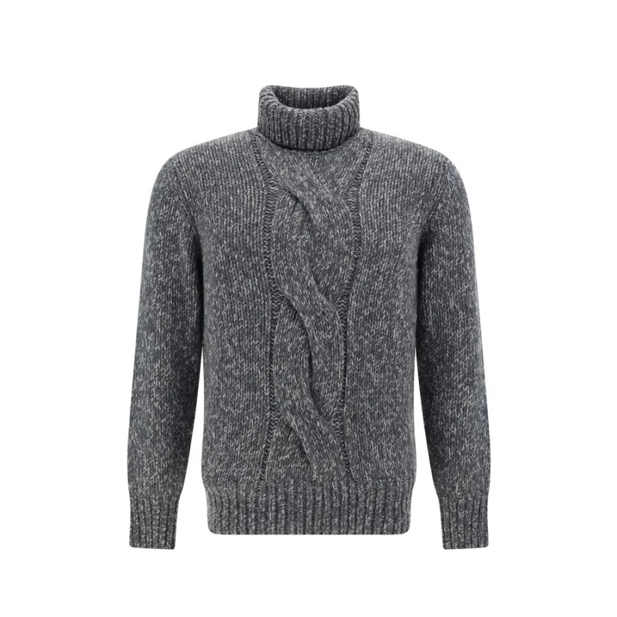 Brunello Cucinelli Gray Cashmere Sweater