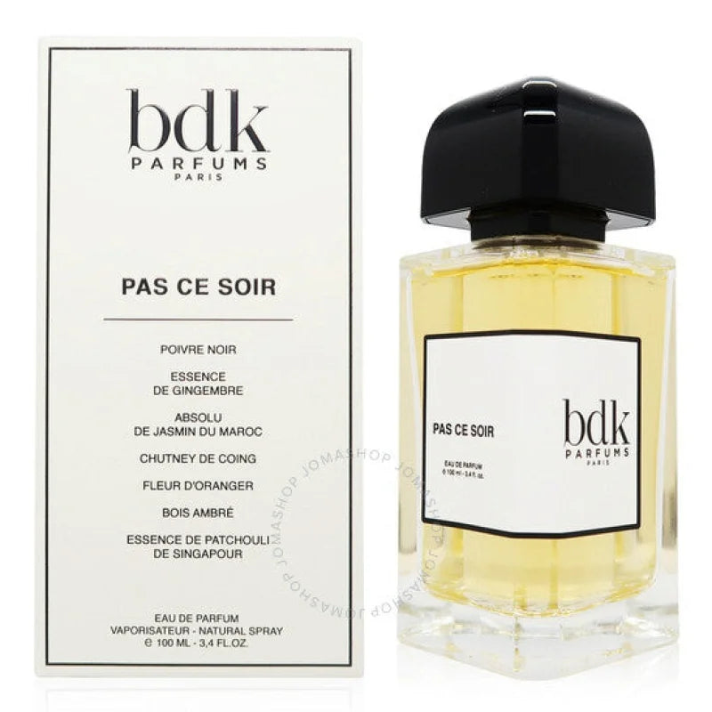 BDK Pas Ce Soir Unisex Eau de Parfum Seductive Mystery Fragrance Parfums