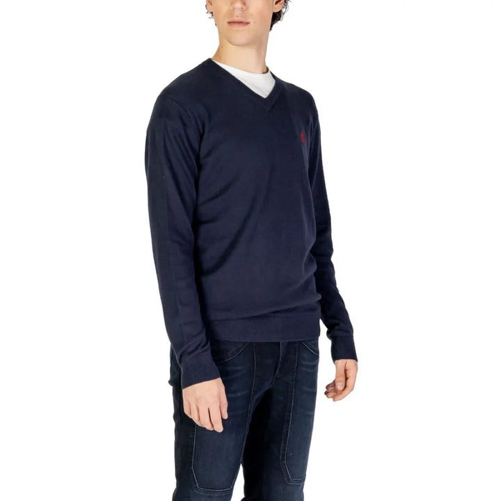 U.S. POLO ASSN. Blue Cashmere Sweater