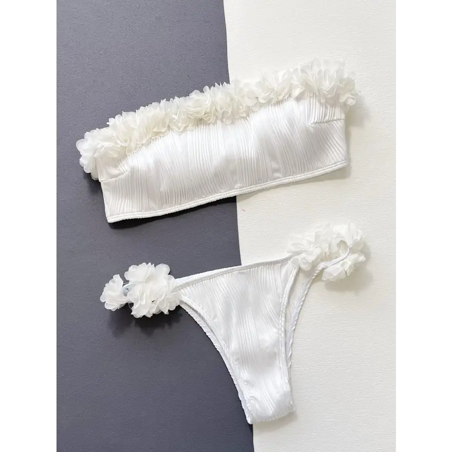 Highly Stretchy Beach Babe Two Piece Swimsuit Trendsi