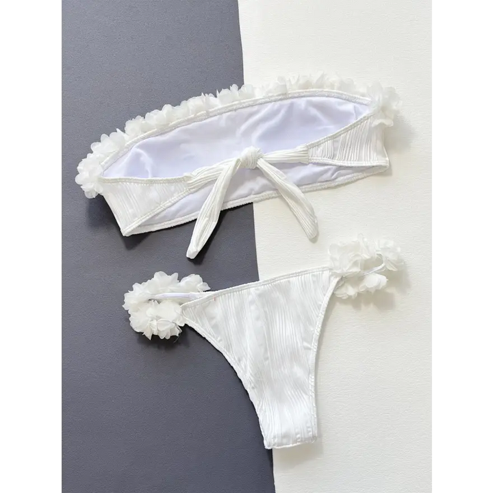 Highly Stretchy Beach Babe Two Piece Swimsuit Trendsi