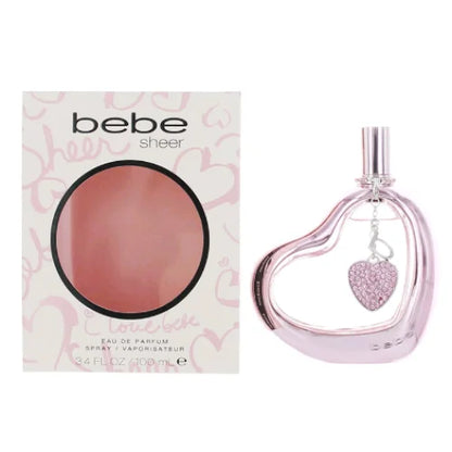 Bebe Sheer Perfume for Women Light Floral Scent with Red Apple and Jasmine Women’s