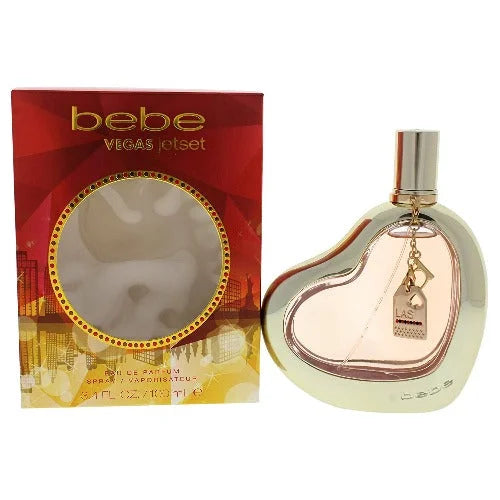 Bebe Vegas Jetset Eau Oriental Fragrance for Women Long Lasting Scent Women’s Perfume