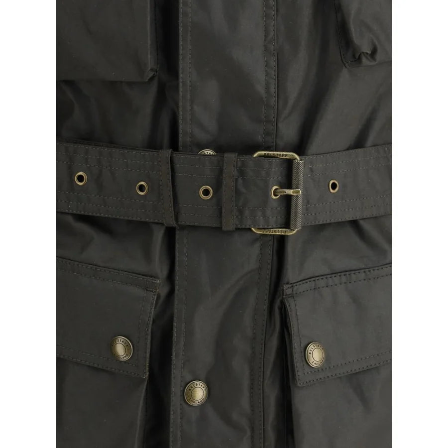Belstaff Bicolor Cotton Rain Coat