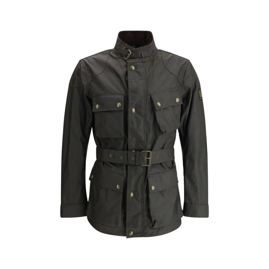 Belstaff Bicolor Cotton Rain Coat