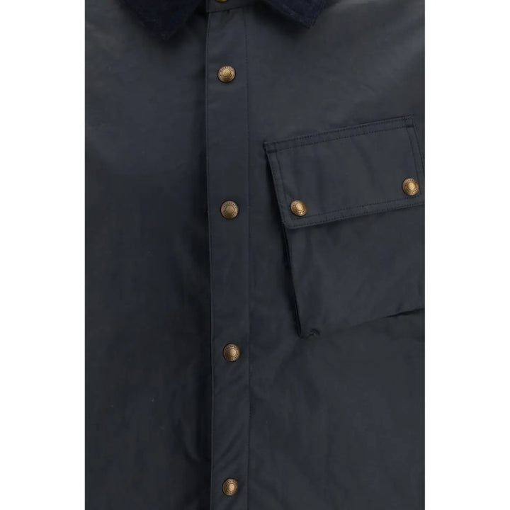 Belstaff Blue Cotton Full-length Jacket