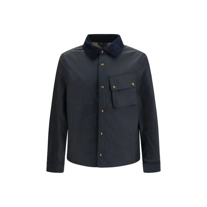Belstaff Blue Cotton Full-length Jacket