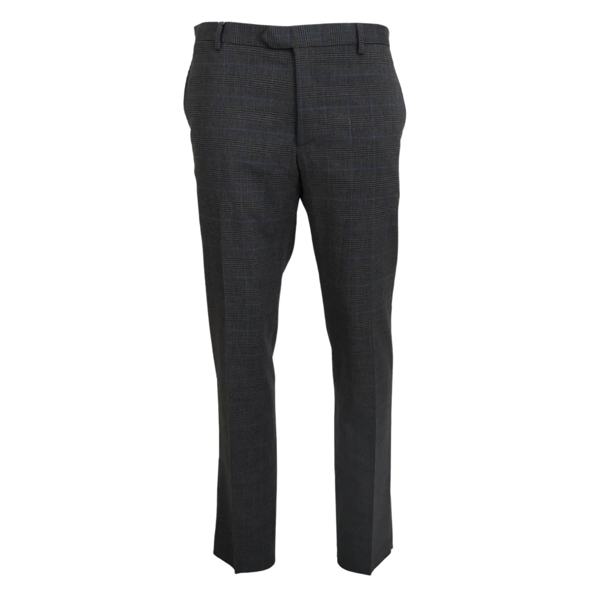 Bencivenga Couture Gray Checkered Checkmate Style Dress Pants BENCIVENGA