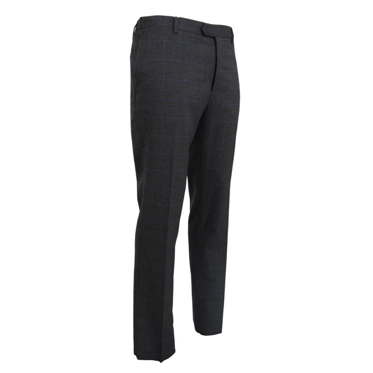 Bencivenga Couture Gray Checkered Checkmate Style Dress Pants BENCIVENGA
