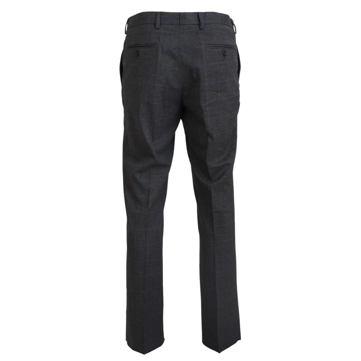 Bencivenga Couture Gray Checkered Checkmate Style Dress Pants BENCIVENGA