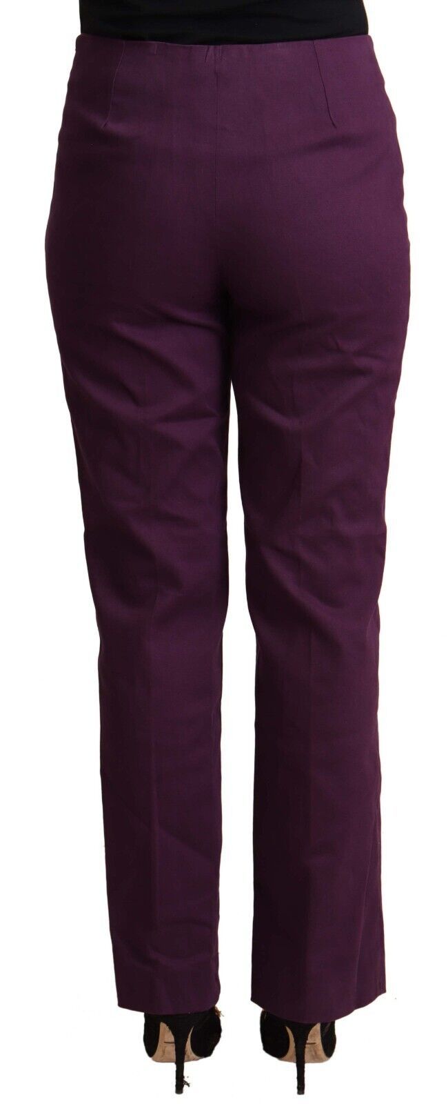 Bencivenga Violet High Waist Tapered Casual Pants