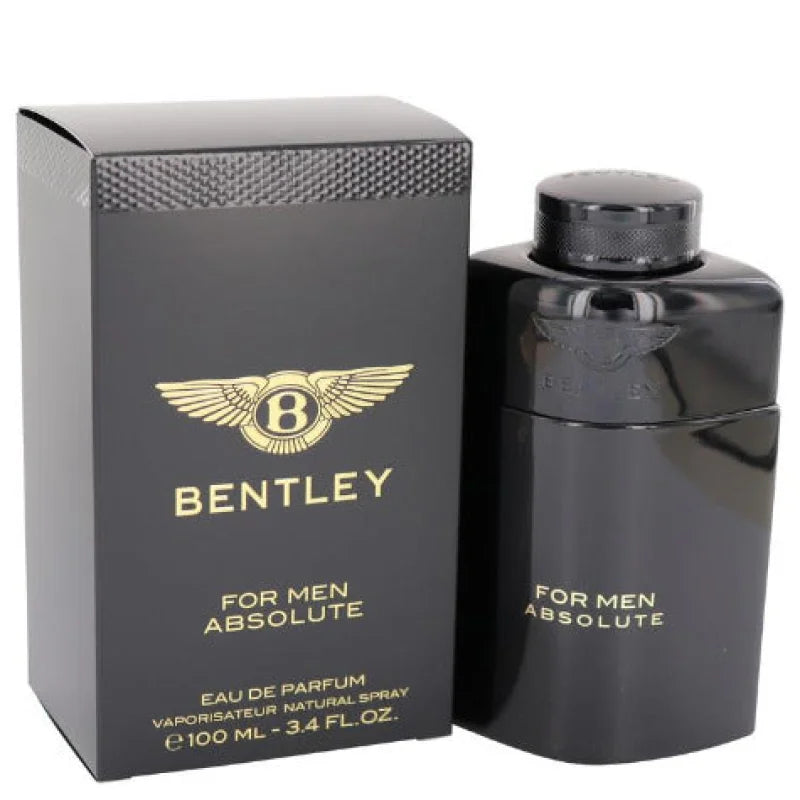 Bentley Absolute Eau Unleashes Spicy Woody Smoky Masculine Freshness Men’s Cologne