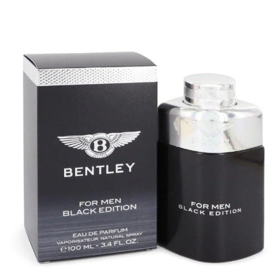 Bentley Black Edition Spicy Woodsy Scent with Pink Pepper Edge Men’s Cologne