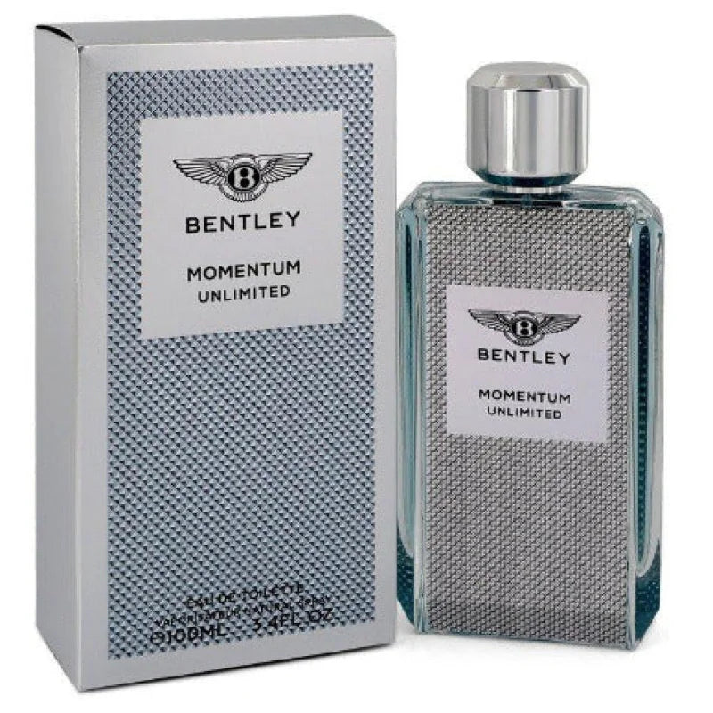 Bentley Momentum Unlimited Woody Aromatic Warm Spice Sophistication Men’s Cologne