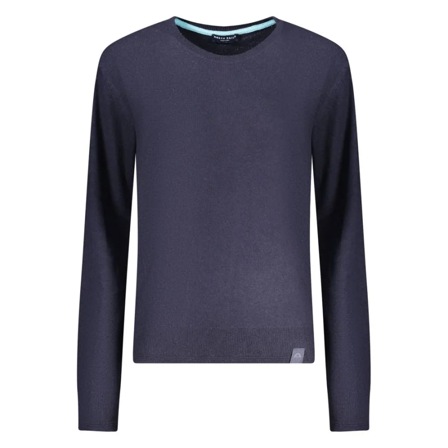 North Sails Blue Polyamide Women Sweater