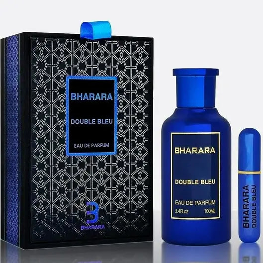 Experience the Allure of Bharara Double Bleu Pour Homme Today! Men’s Cologne