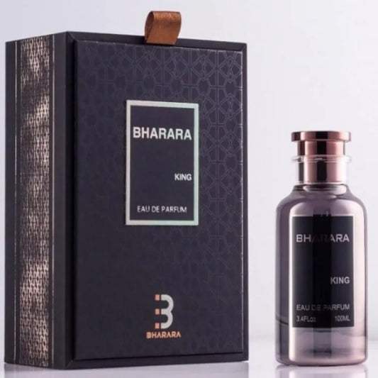 Bharara King Eau with Zesty Citrus and Warm Amber Musk Men’s Cologne