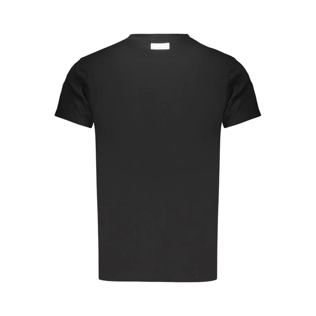 Bikkembergs Black Cotton Men T-shirt