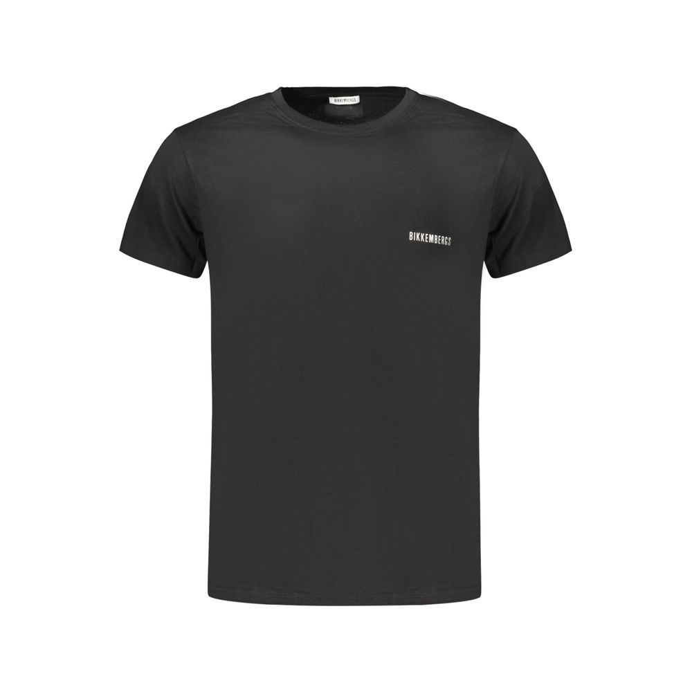 Bikkembergs Black Cotton Men’s T-shirt