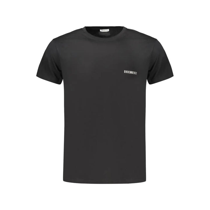 Bikkembergs Black Cotton Men’s T-shirt