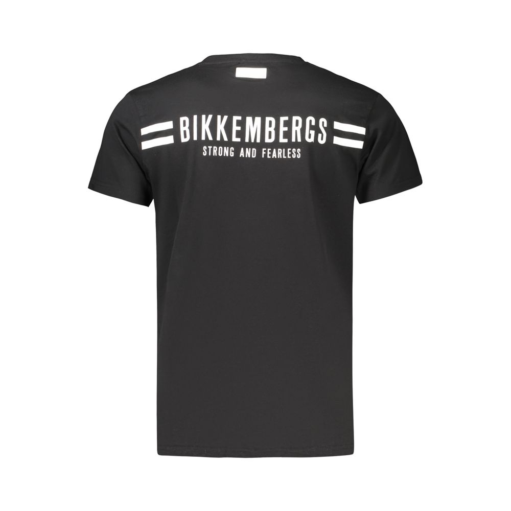 Bikkembergs Black Cotton Men’s T-shirt