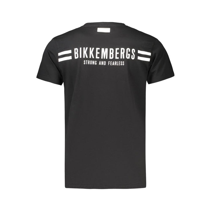 Bikkembergs Black Cotton Men’s T-shirt