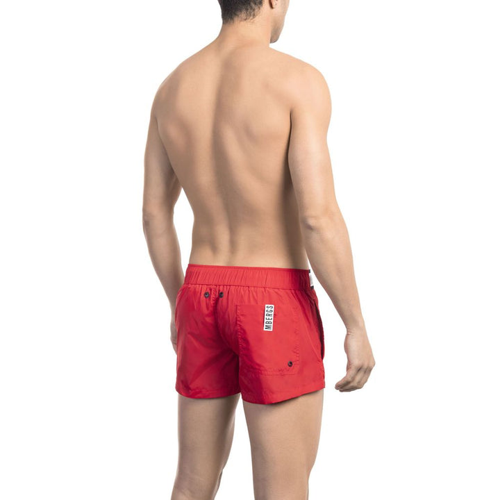 Bikkembergs Black Polyamide Men Swimsuit
