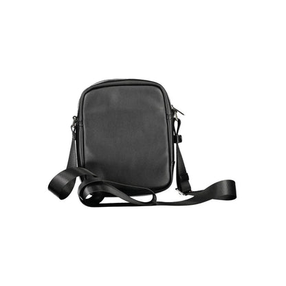 Bikkembergs Black Polyurethane Men’s Shoulder Bag