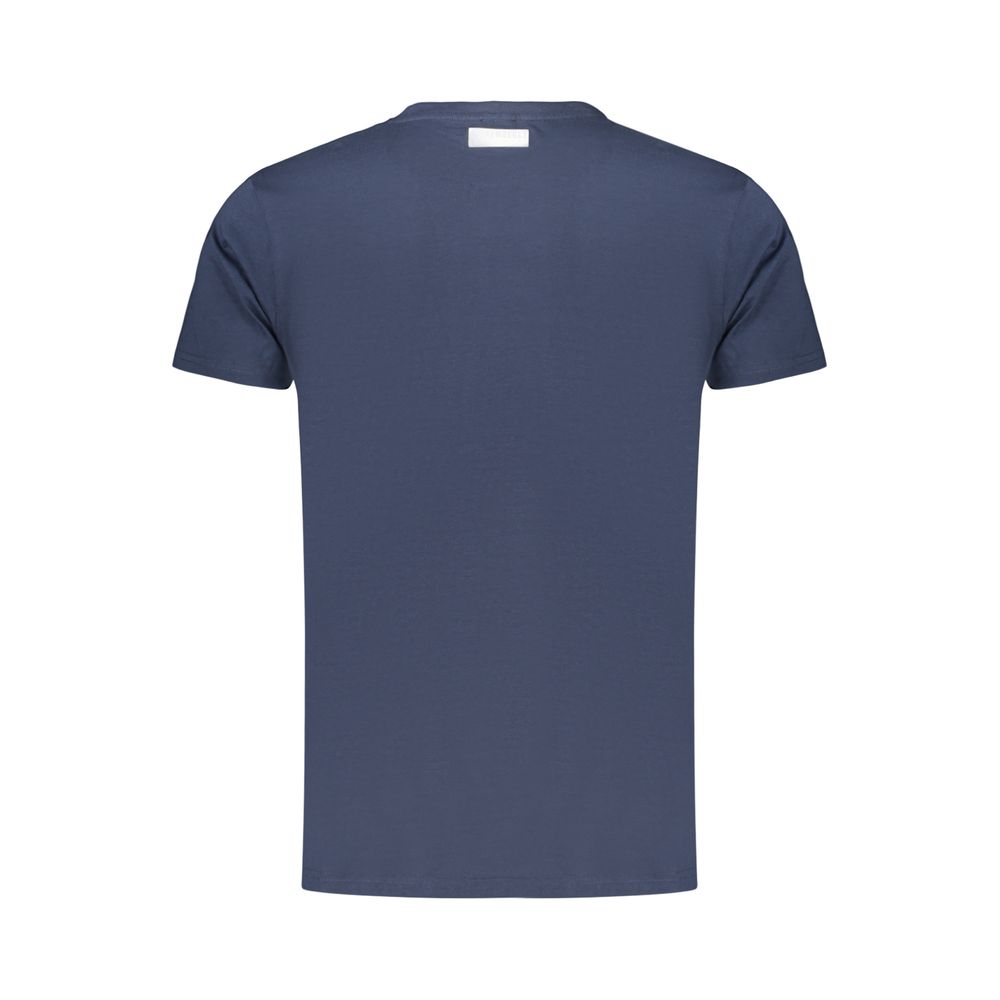 Bikkembergs Blu Cotton Men’s T-shirt