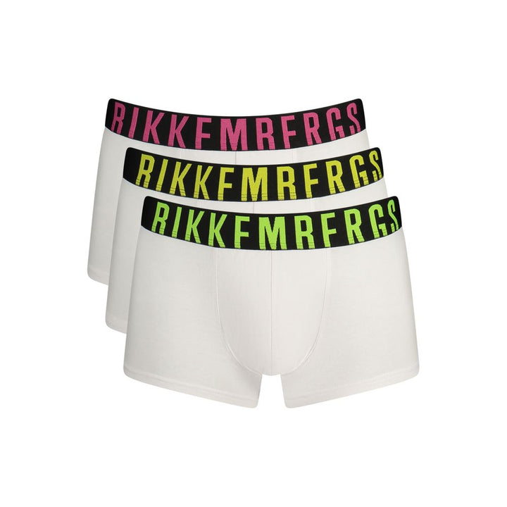 Bikkembergs Fluorescent Polyester Men’s Boxer Short
