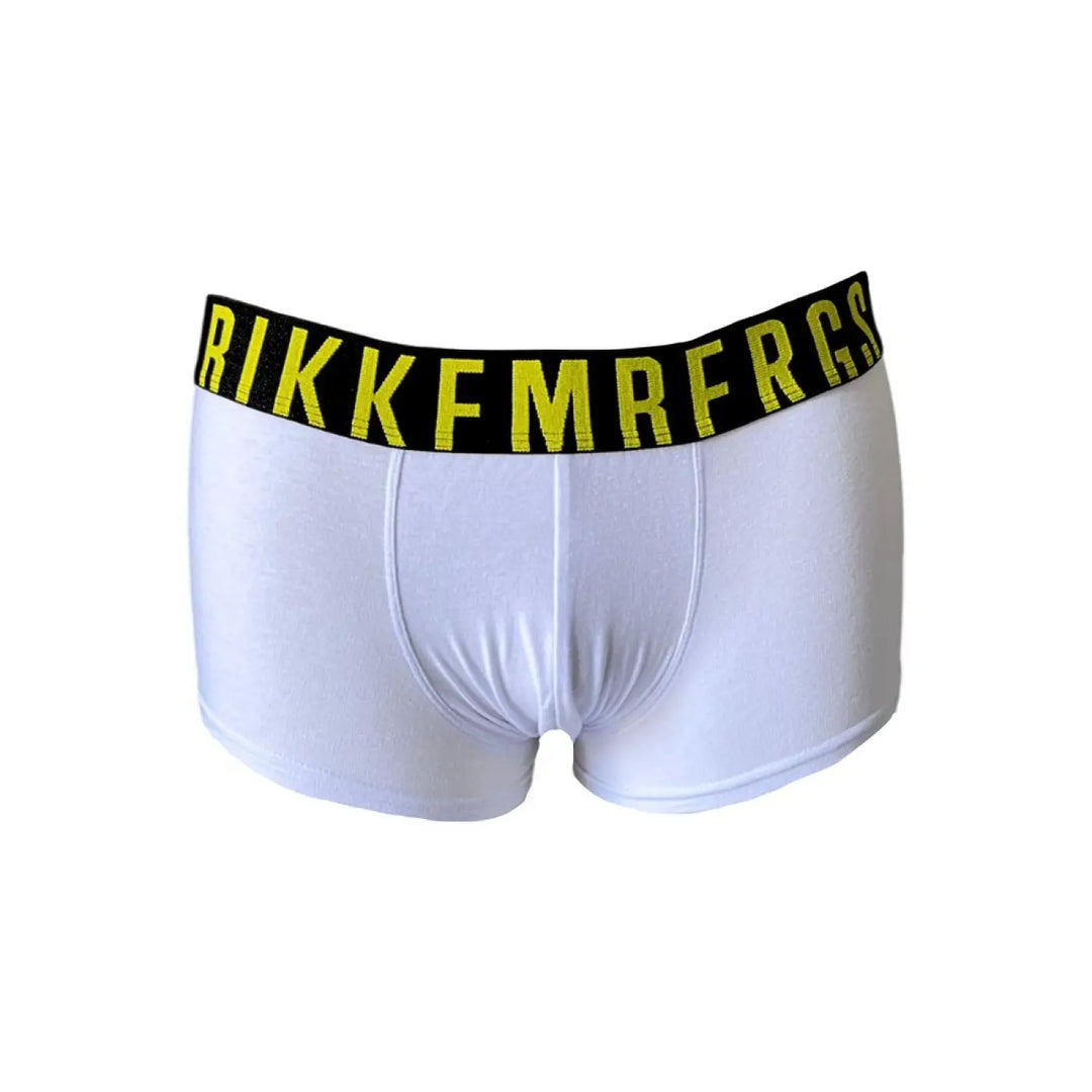 Bikkembergs White Cotton Men’s Boxer