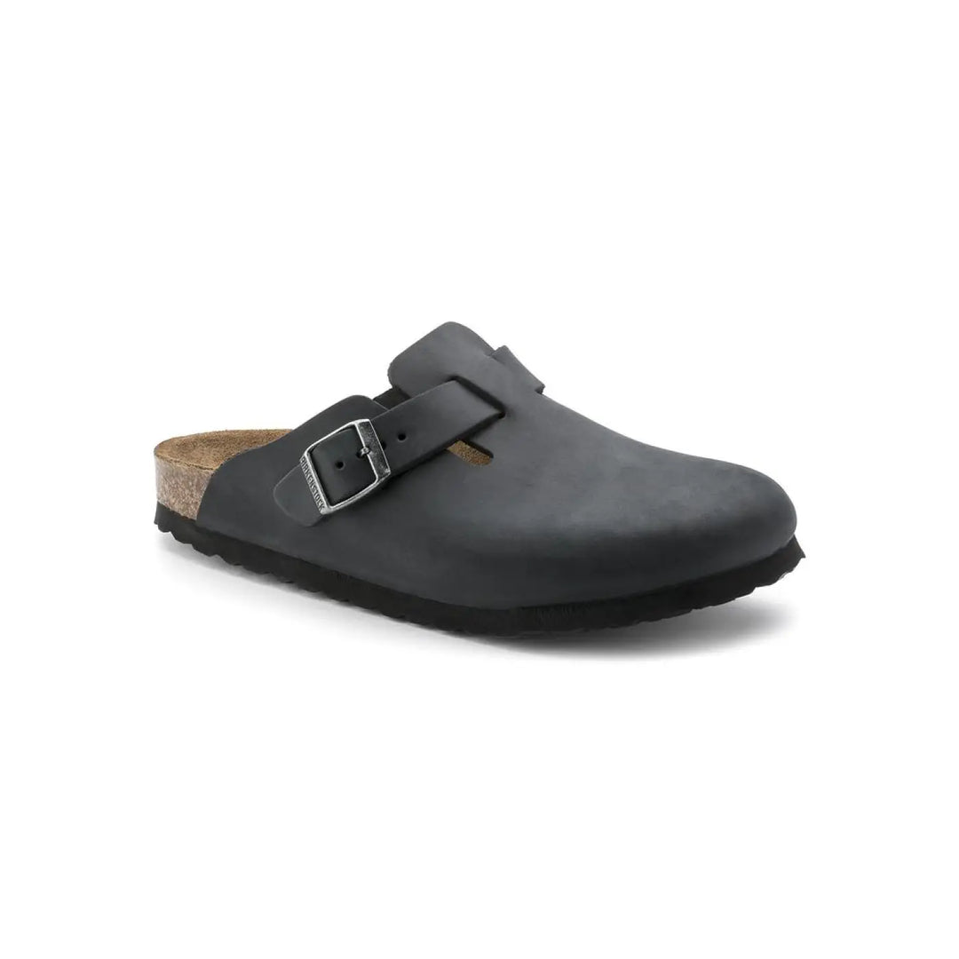 Birkenstock Black Synthetic Mules